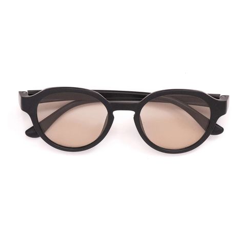 BOSTON TYPE UP CYCLE SHADES ＜EXCLUSIVE＞ (BROWN) / リサイクルプラスチック ウェリントンタイプ サングラス