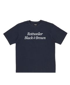 R9 B&B SS TEE (NAVY) /  オリジナル ロゴプリント Tシャツ