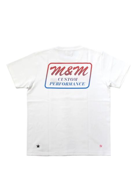 PRINT S/S TEE (WHITE) / ×TAMAGAWA DINER コラボT