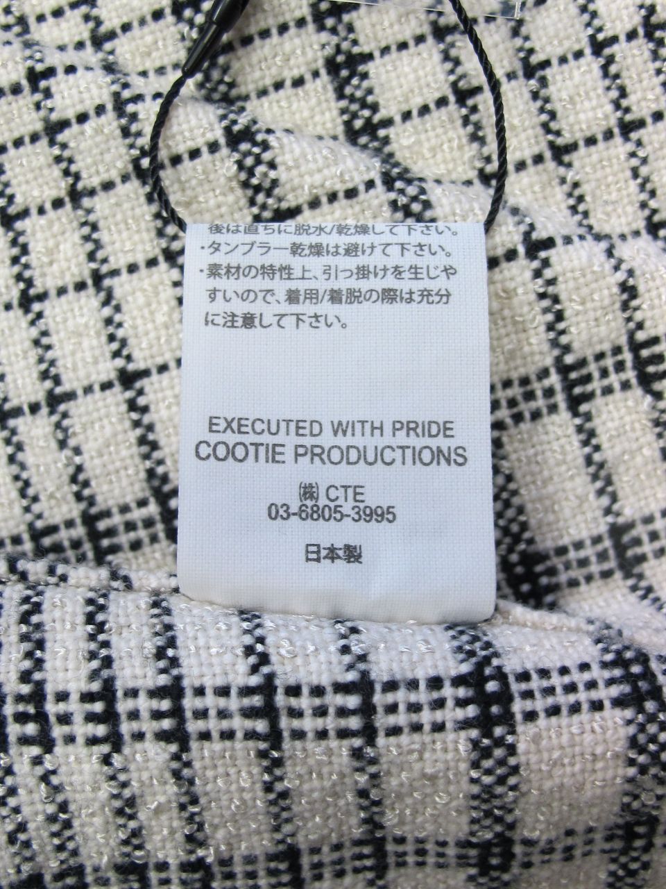 COOTIE OMBRE CHECK WORK L/S SHIRT シャツ 日本に sandorobotics.com