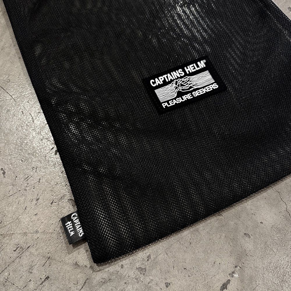 × CYAARVO / LOGO FLIP FLOP with MESH BAG (BLACK) / シアーヴォ コラボ ビーチサンダル メッシュバッグセット