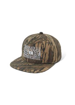 Original Trucker CAP (CAMO) / 西浦徹 コラボ ロゴ 刺繍 キャップ