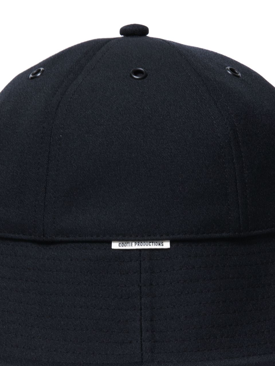 COOTIE PRODUCTIONS - Polyester Twill Ball Hat (BLACK 