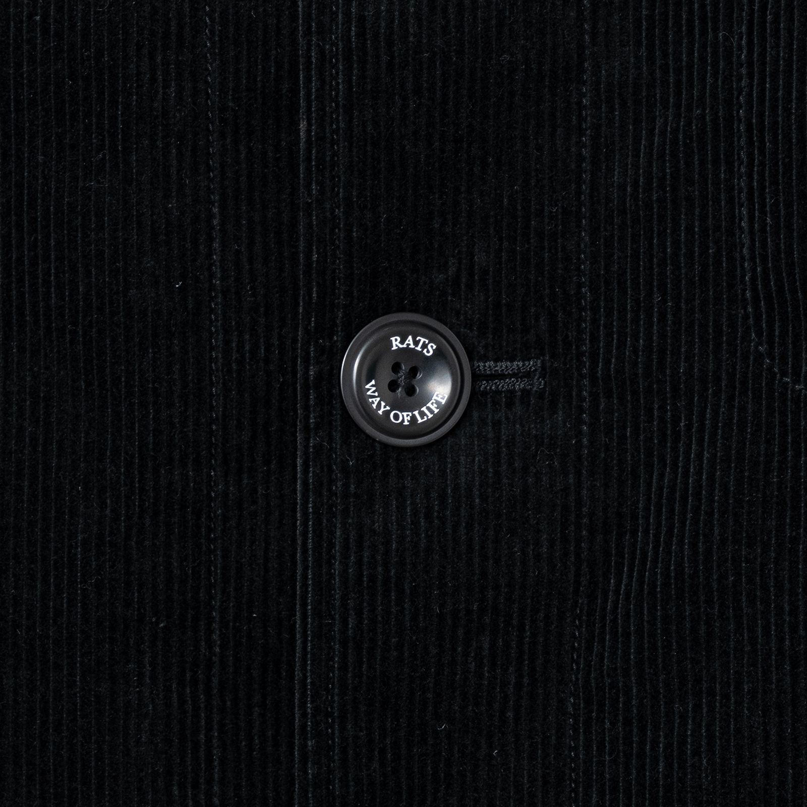 CORDUROY JKT (BLACK) / コーデュロイ ジャケット