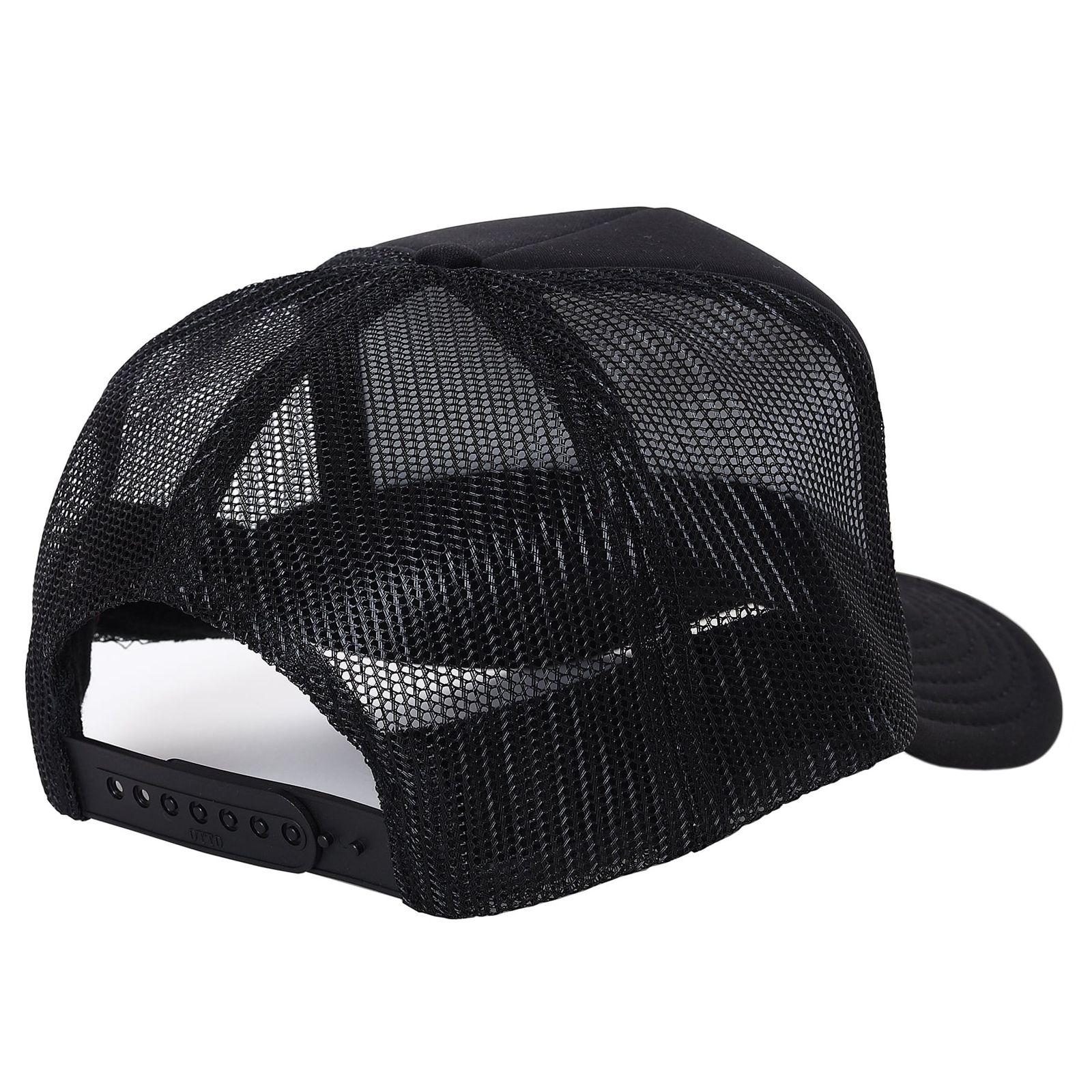 PORKY MESH CAP (BLACK) / ロゴ プリント メッシュキャップ