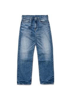 VINTAGE WASH DENIM PANTS (GRAY) / ヴィンテージ ウォッシュ デニム パンツ