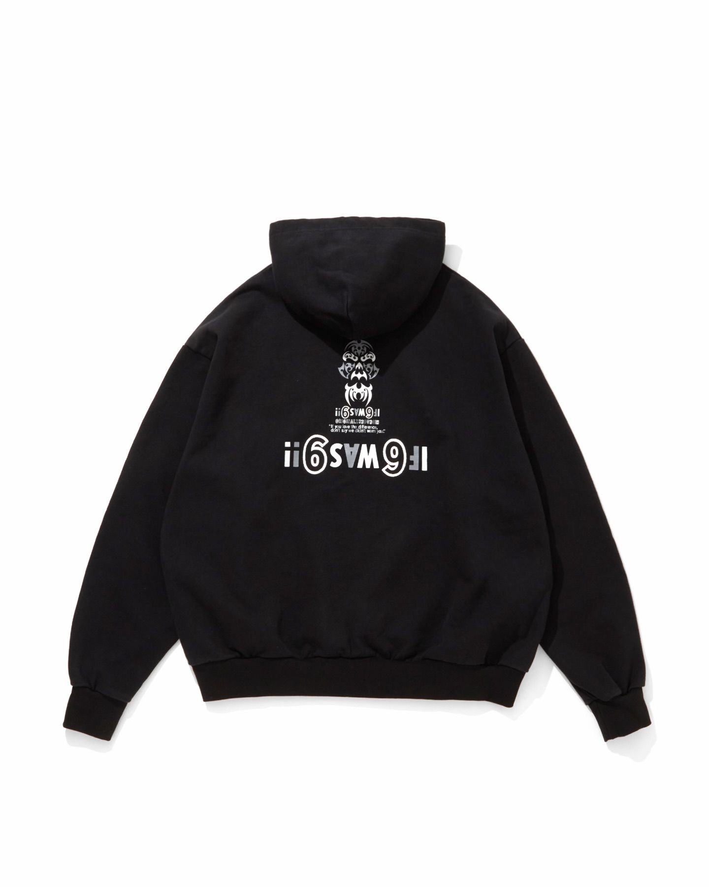 The H&S Hooded Sweat Shirt (BLACK) / 西浦徹 コラボ スウェット パーカー