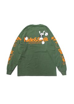 × SKOLOCT L/S Tee-1 (OLIVE DRAB) / スコロクト コラボロンT