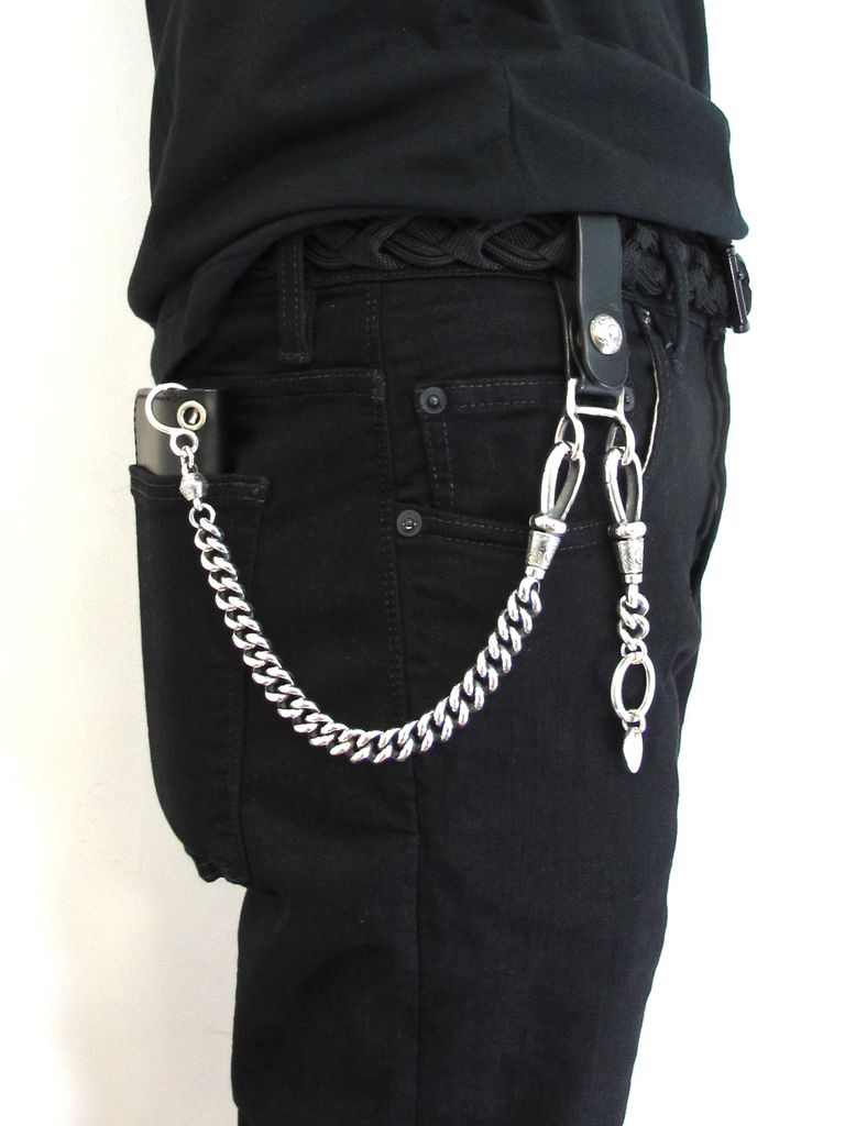 ANTIDOTE BUYERS CLUB - CLASSIC WALLET CHAIN (LONG) (SILVER 