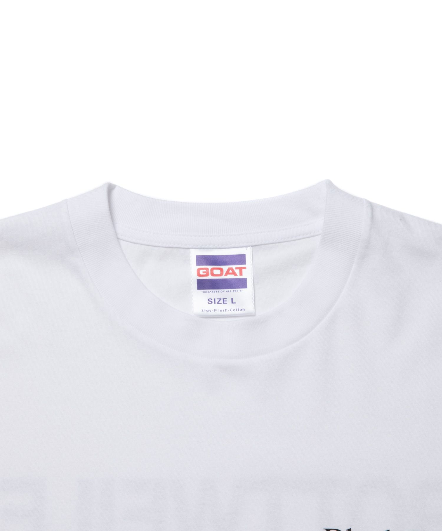 ROTTWEILER - 2 LINE TEE (WHITE) / プリントT | LOOPHOLE