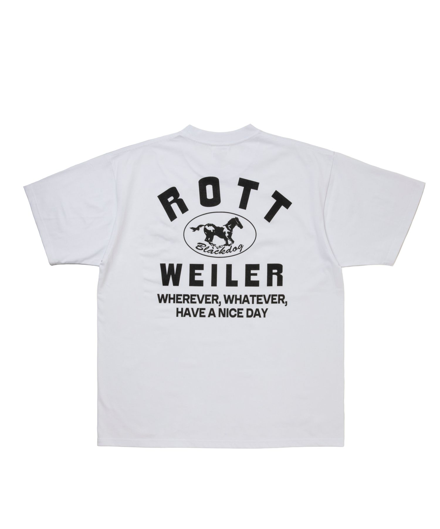 HORSE TEE (WHITE) / プリント Tシャツ