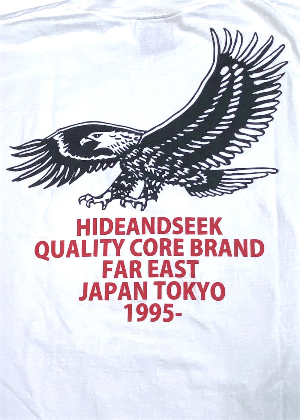 いいスタイル S/S Eagle - SEEK AND HIDE Tee-2 プリントTee ロゴ / (WHITE) トップス