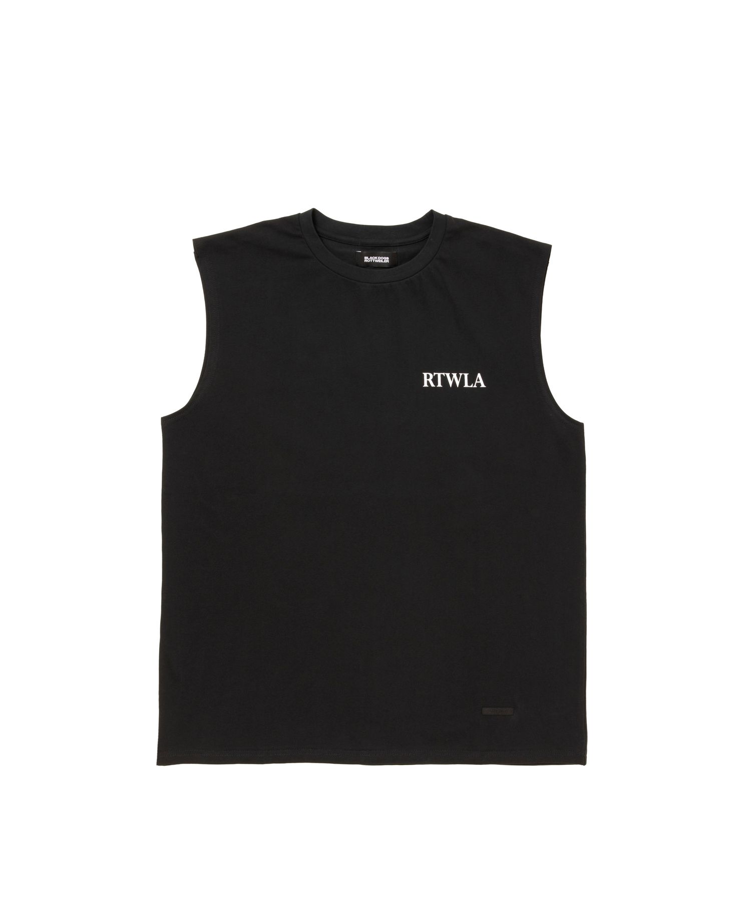 R9 RTWLA NOSLEEVE TEE (BLACK) / オリジナル ノースリーブ Tシャツ