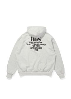 H&S Hooded Sweat Shirt (LIGHT GRAY) / オリジナル セットアップスウェット パーカー / セットアップ可能