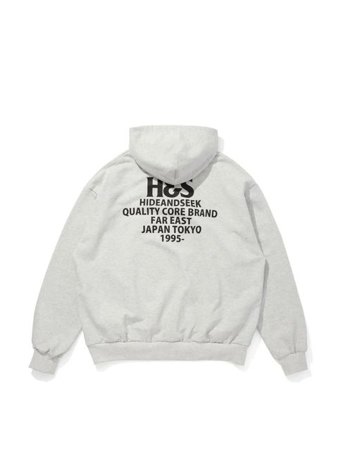 H&S Hooded Sweat Shirt (LIGHT GRAY) / オリジナル セットアップスウェット パーカー / セットアップ可能