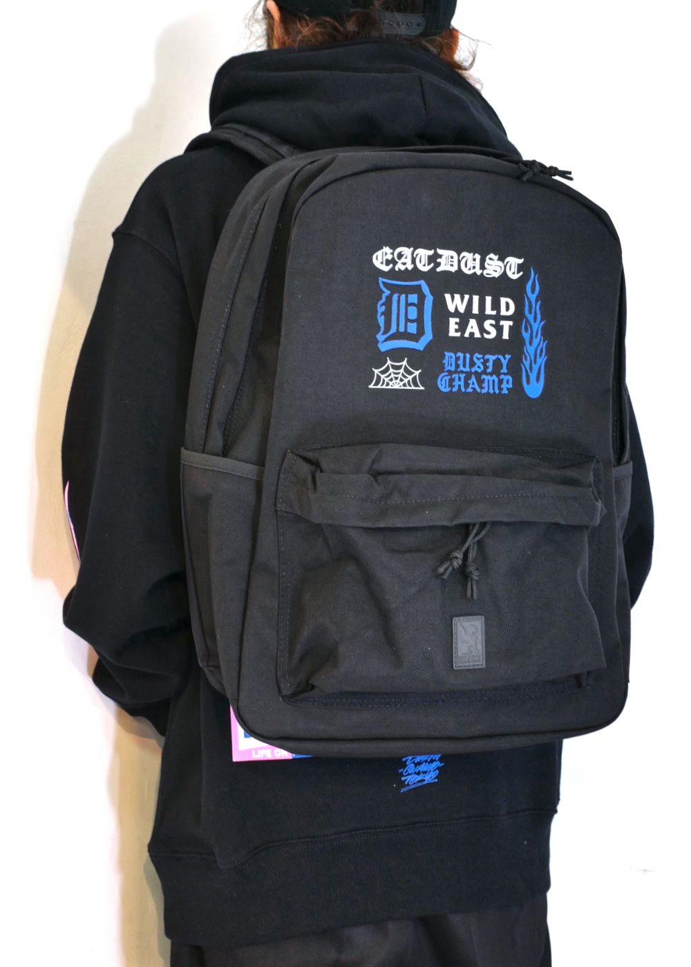 HIDE AND SEEK - 【ラスト1点】DUSTYCHAMP BACKPACK (BLACK) / ダスティーチャンプ バックパック |  LOOPHOLE