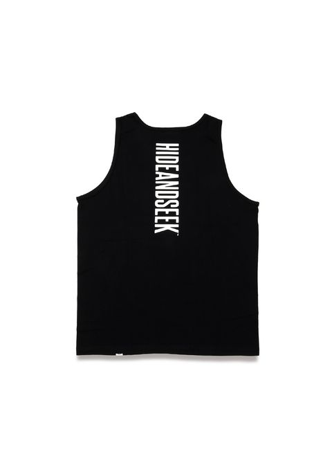 HAS Logo Tank Top (BLACK) / ロゴプリント タンクトップ