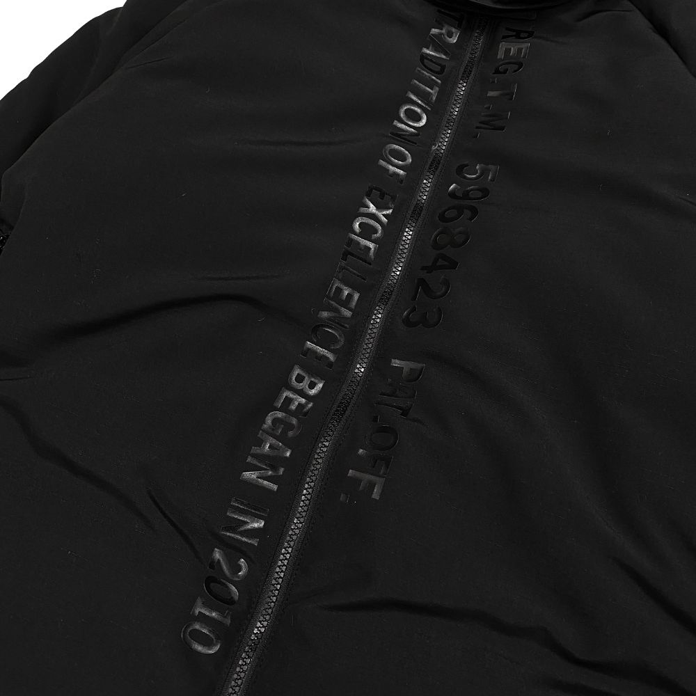 DETACHABLE HOOD TECH JACKET (BLACK) / ハイスペック パフジャケット