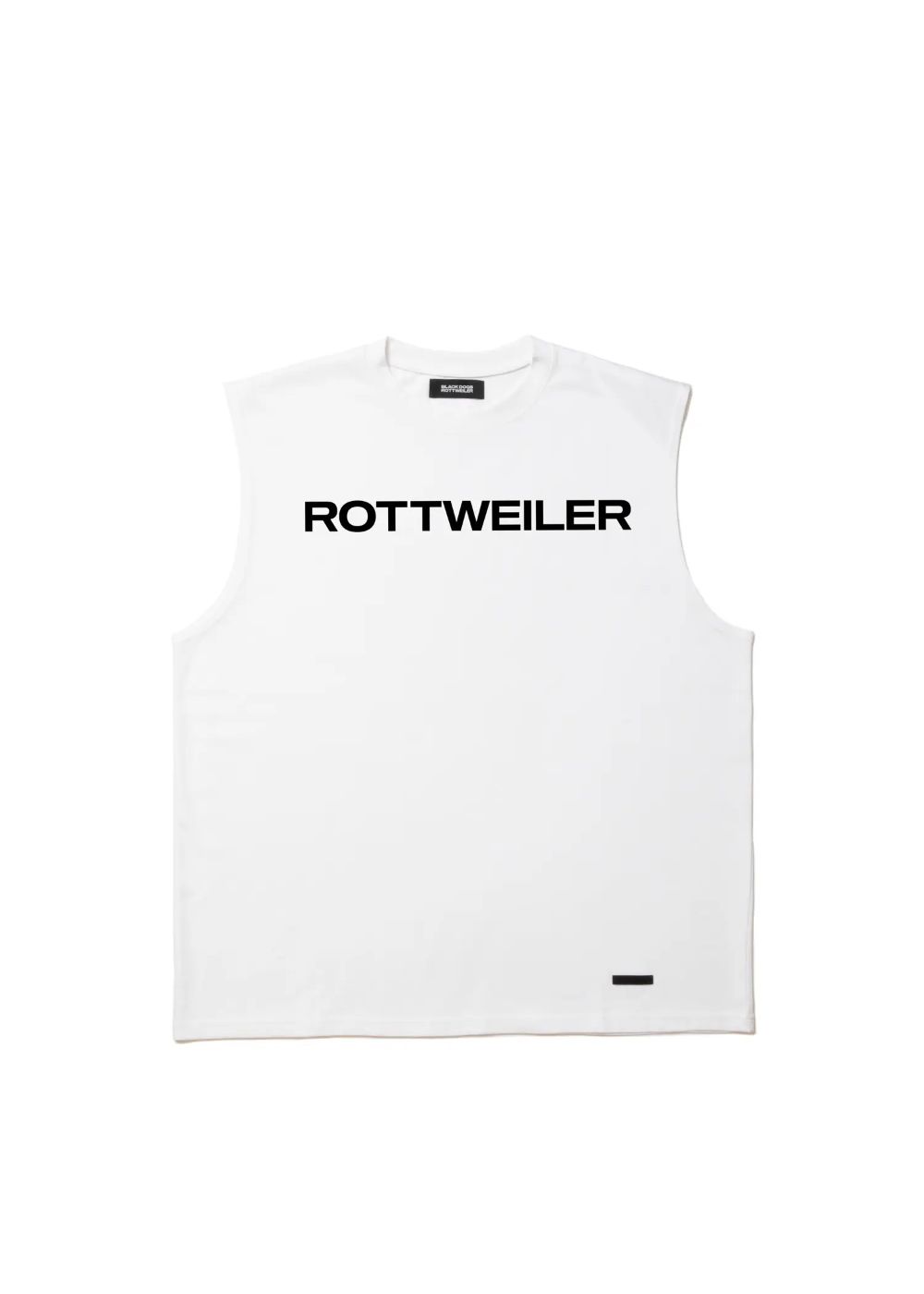 R9 LOGO SLEEVELESS TEE (WHITE) / オリジナル ノースリーブ Tシャツ