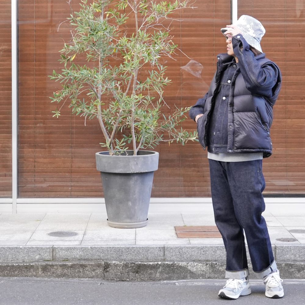 × nonnative DWELLER DOWN VEST (BLACK) / ノンネイティブ コラボ ダウンベスト