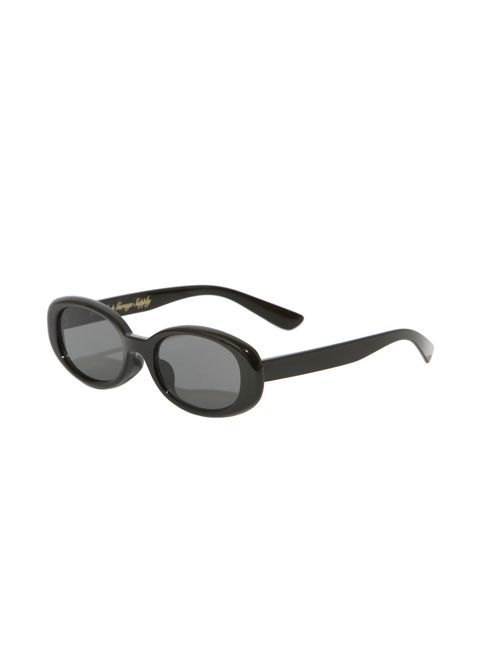 SUNGLASSES Type-03 (BLACK×SMOKE) / オーバルタイプ サングラス