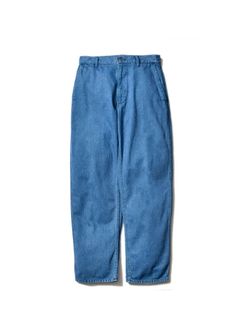 WTNB. Wide Tapered Work PS (LUD) / 渡辺康裕 コラボレーション ワイドデニム ワークパンツ