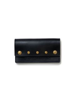 RATSxBINGO BROTHERS 5CONCHO WALLET (BRASS) / ビンゴブラザーズ コラボ レザーウォレット