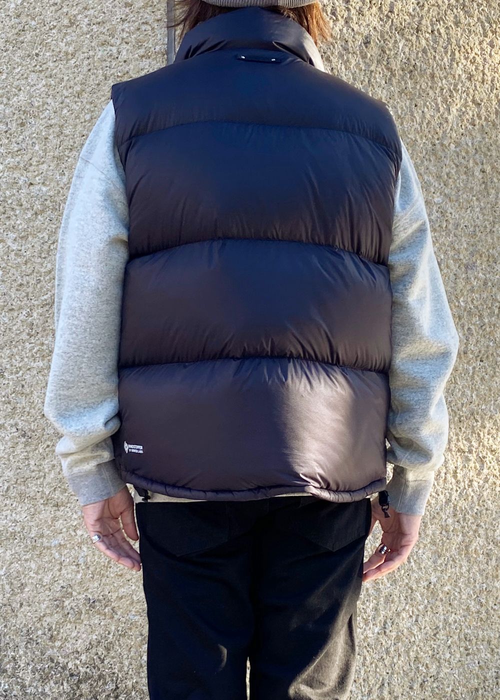 × nonnative DWELLER DOWN VEST (BLACK) / ノンネイティブ コラボ ダウンベスト