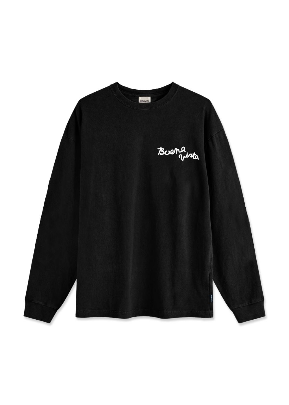 Skull L/S tee (BLACK) / スカル プリント ロング T