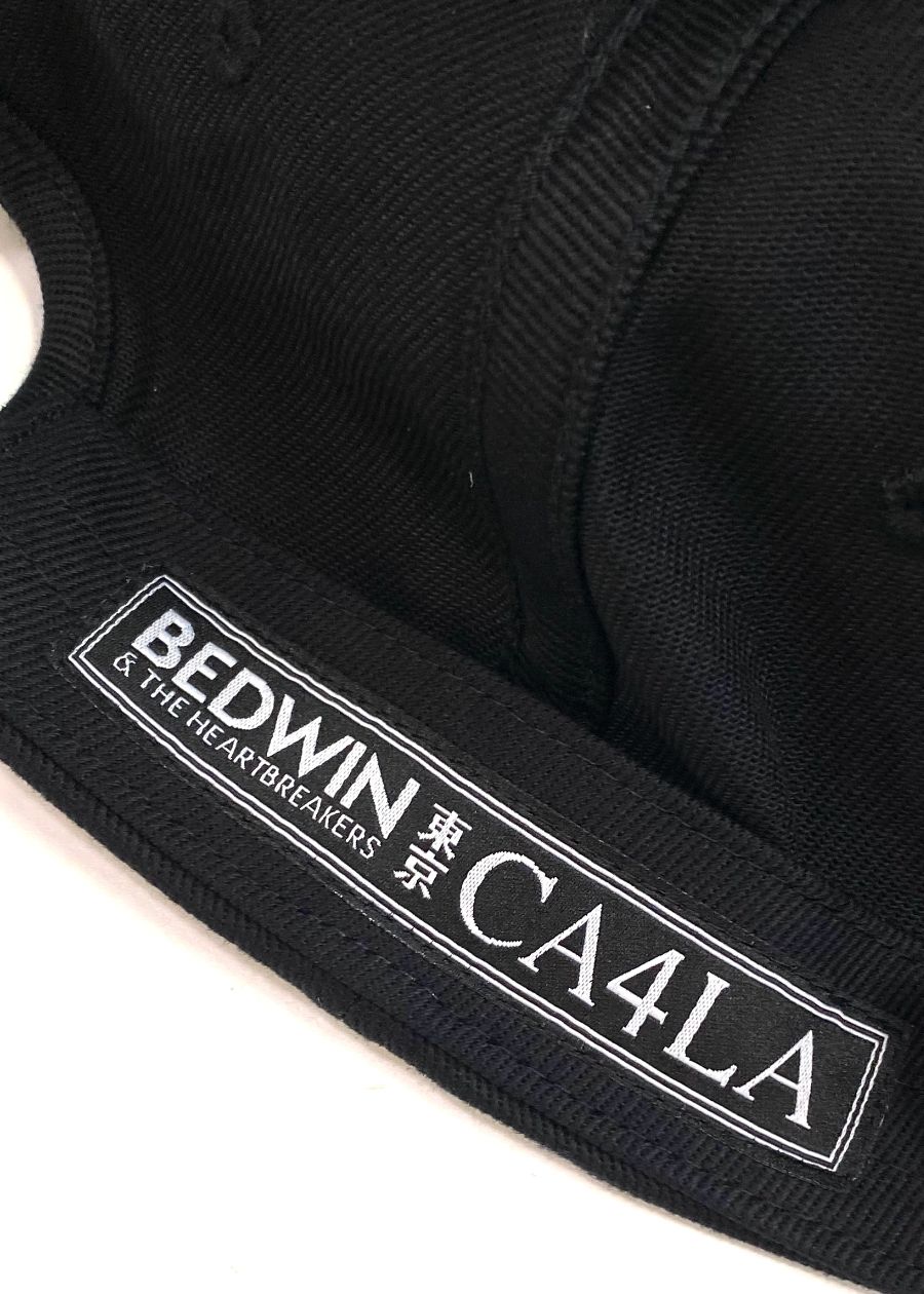 CA4LA Ex. BASEBALL CAP "GREG" (BLACK) / カシラ コラボレーション ベースボールキャップ