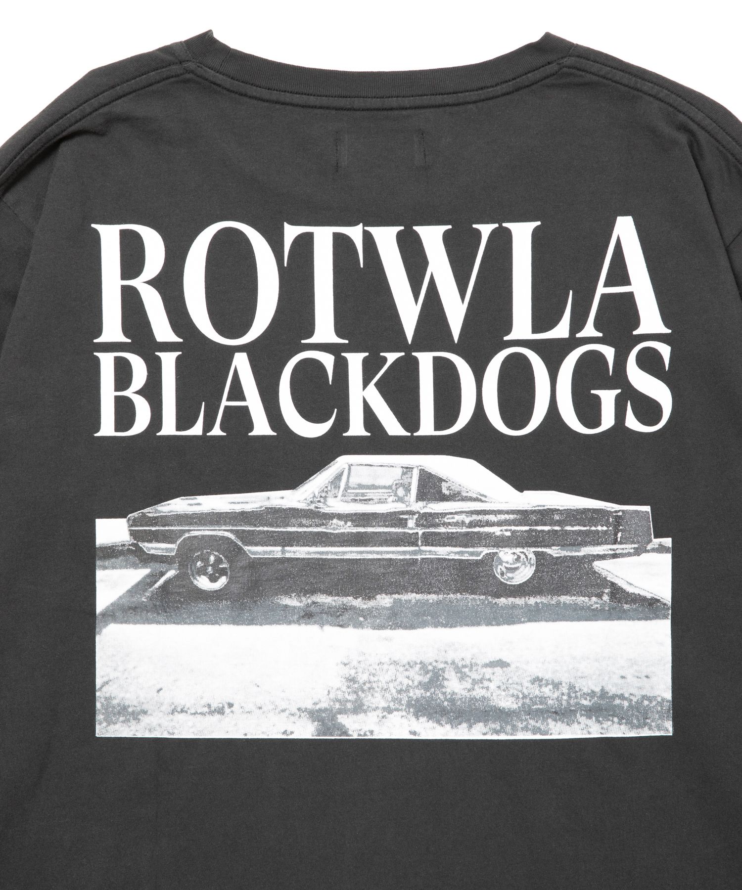 R9 PHOTO LS TEE (BLACK) / フォトプリント オリジナル Tシャツ