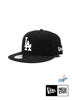 ×NEWERA / LOS ANGELES DODGERS CAP (BLACK) / ニューエラ コラボベースボールキャップ