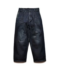 【ラスト1点】WTNB.Wide Work CPP (USD) / 渡辺康裕 コラボレーション ワイドデニムパンツ