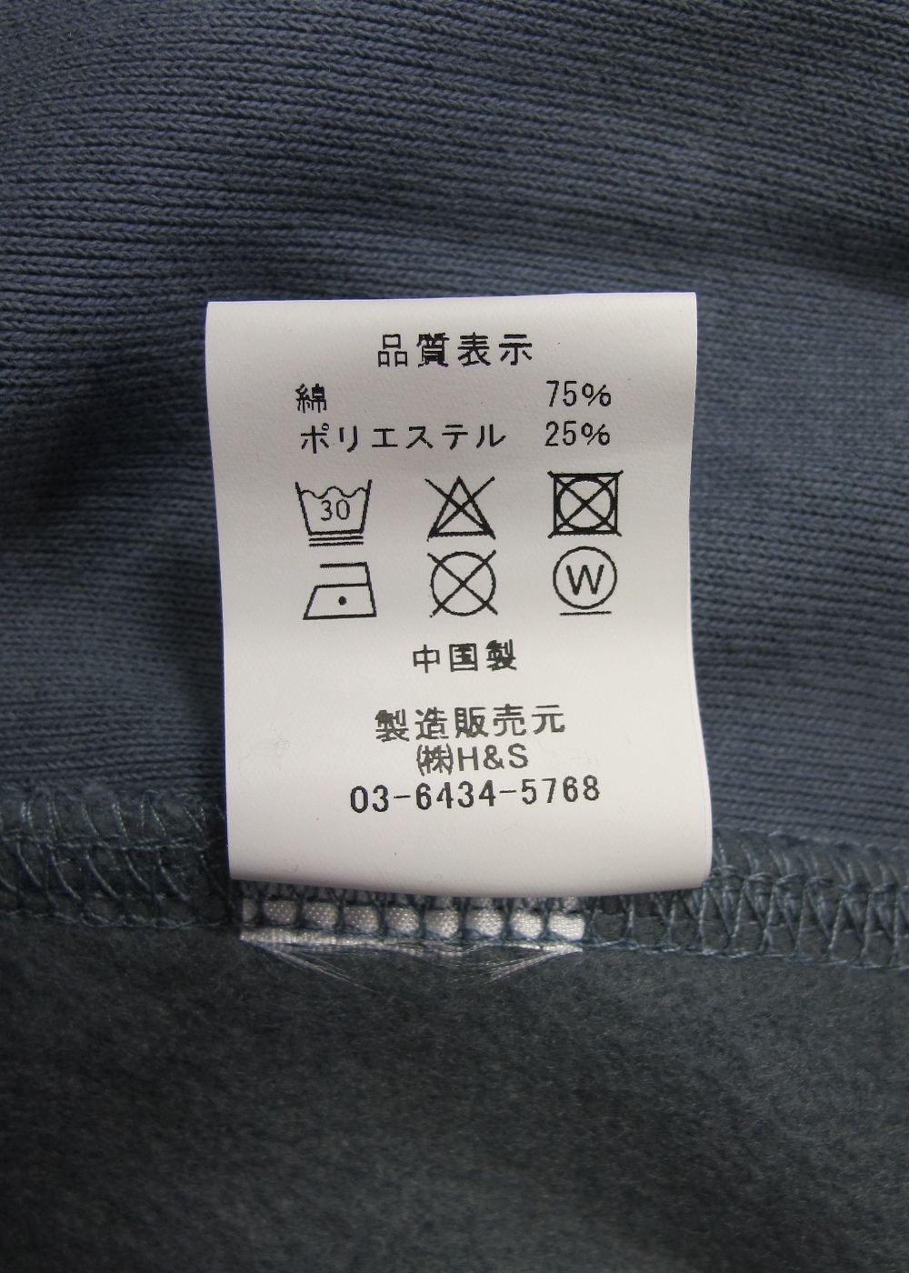 FLAME HOODED SWEAT SHIRT (D-BLUE) / ロゴプリント スウェットパーカー