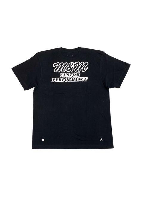 Edge Logo Tee (BLACK) / ロゴ バックプリント Tシャツ