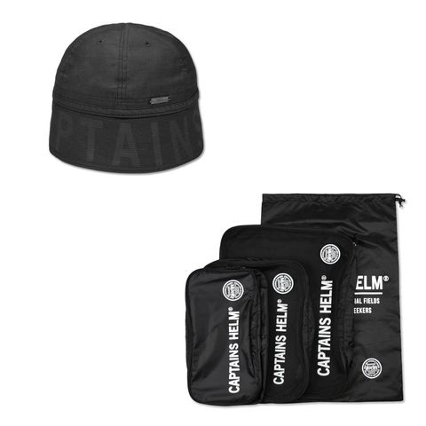 CAPTAINS HELM 新作販売告知 / 旅行.屋外レジャーのお供に最適なハット&ポーチセット。