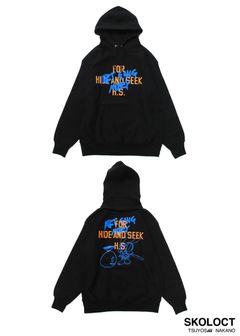 ×SKOLOCT HOODED SWEATSHIRT (BLACK) / スコロクト コラボスウェットパーカー