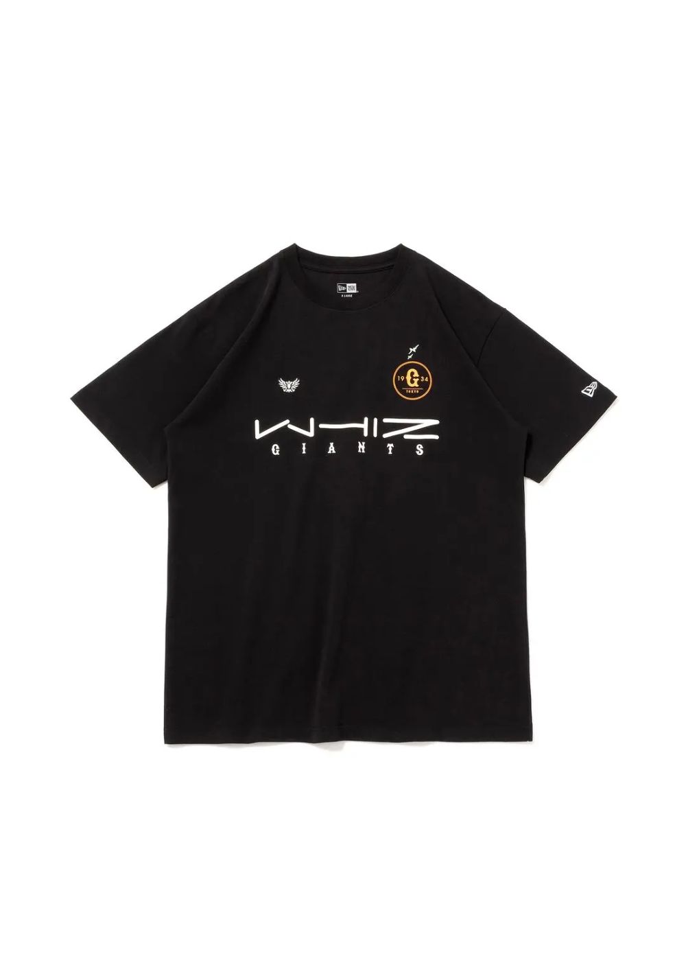 ×YOMIURI GIANTS ×NEWERA TEAM TEE (BLACK) / 読売ジャイアンツ & ニューエラ コラボ Tシャツ