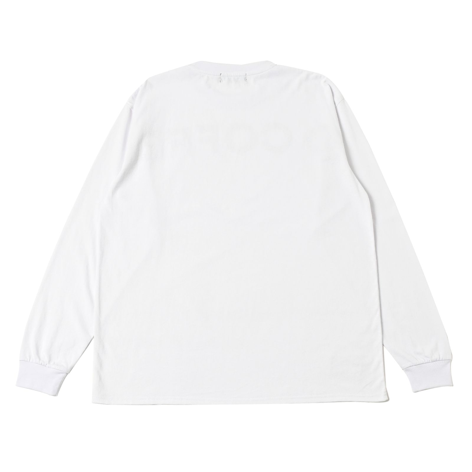 ビッグロゴプリントL/S TEE (WHITE)