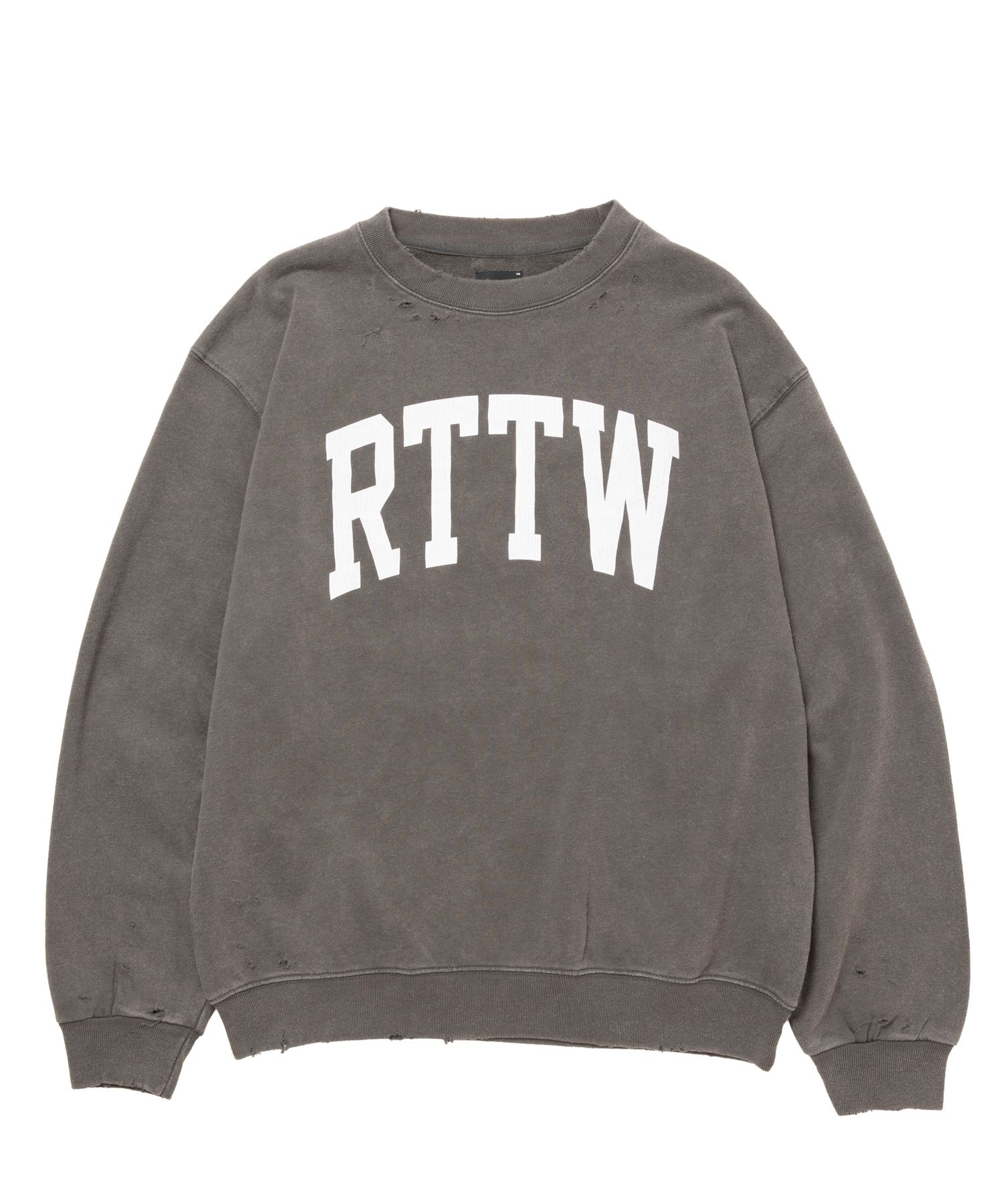 RTTW SWEATER (BLACK) / ピグメント スウェット