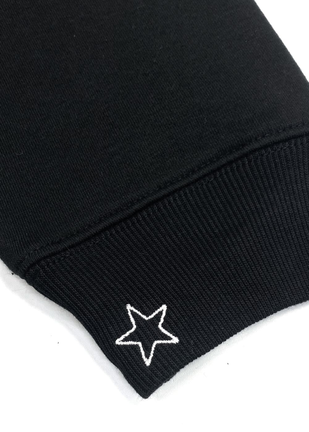 【ラスト1点】 Add Crewneck Sweat (BLACK) / プリント クルーネックスウェット