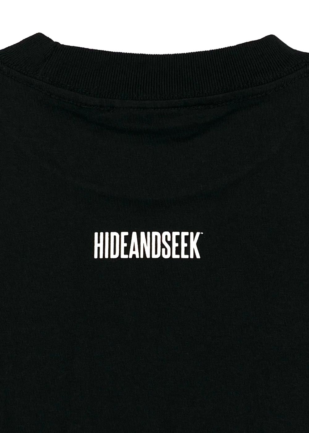 HAS Logo S/S Tee (BigSilhouette) (BLACK) / ヘビーオンス ワイド Tシャツ