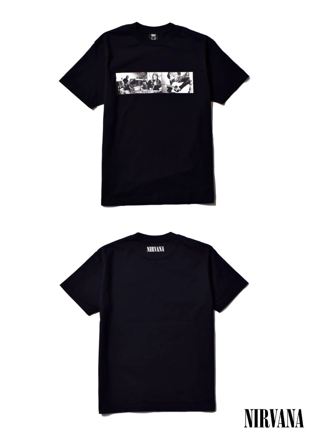 × Nirvana ''ML Photo'' Tee (BLACK) / ニルバーナ コラボフォトT