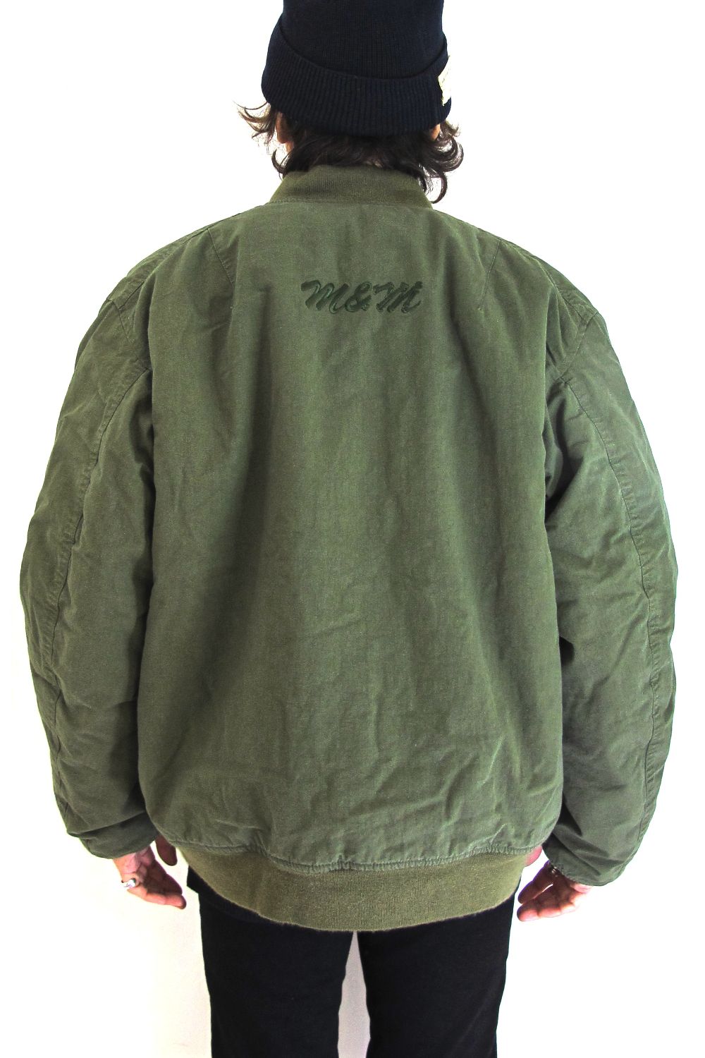 M&M CUSTOM PERFORMANCE - ×MASSES MA-1 JACKET (OLIVE) / マシス