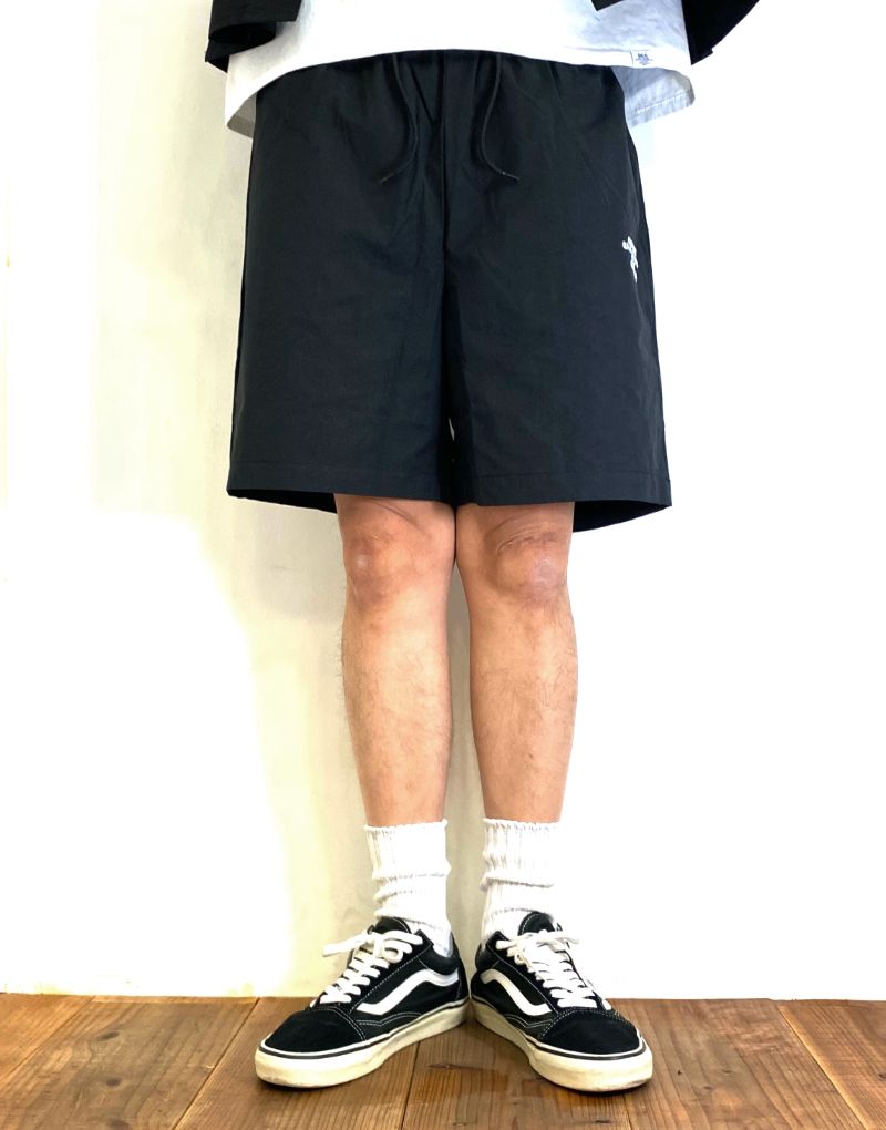 パンツ HIDE AND SEEK Logo Short (BLACK) HIDE AND SEEK Logo Short (BLACK) パンツ