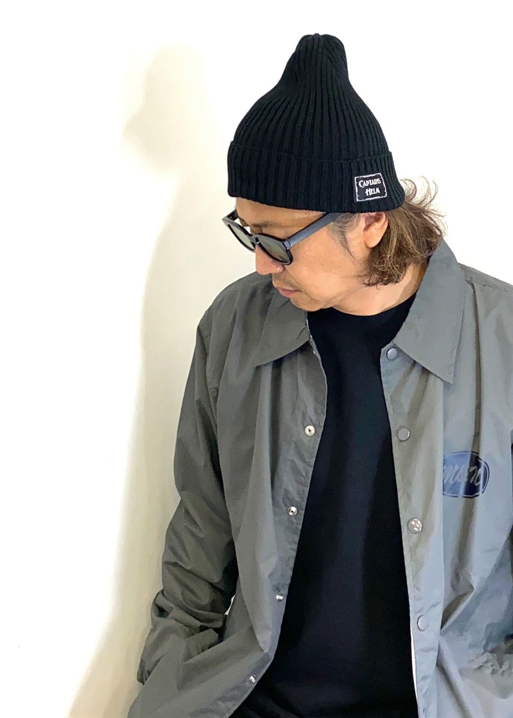 COOLMAX® HELM WATCH CAP (BLACK) / クールマックス ワッチキャップ