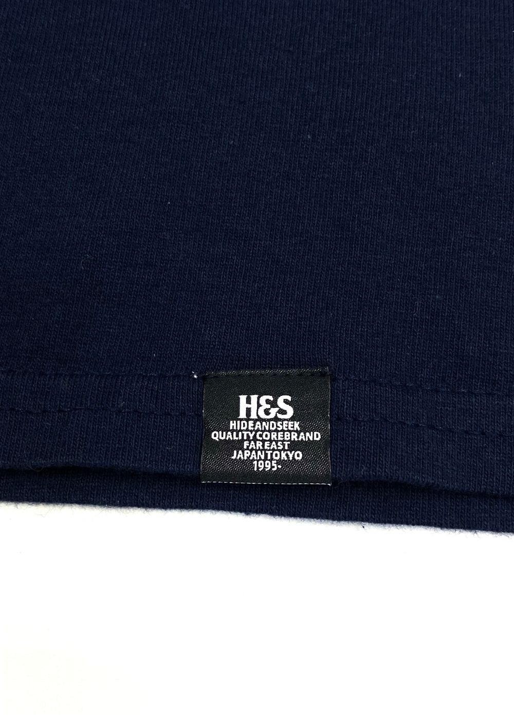 Original H&S L/S Tee (NAVY) / 西浦徹 コラボ ロンT