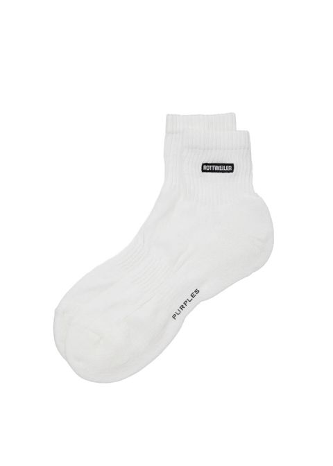 RW LOGO SOX (WHITE) / ×パープルズ コラボ ソックス