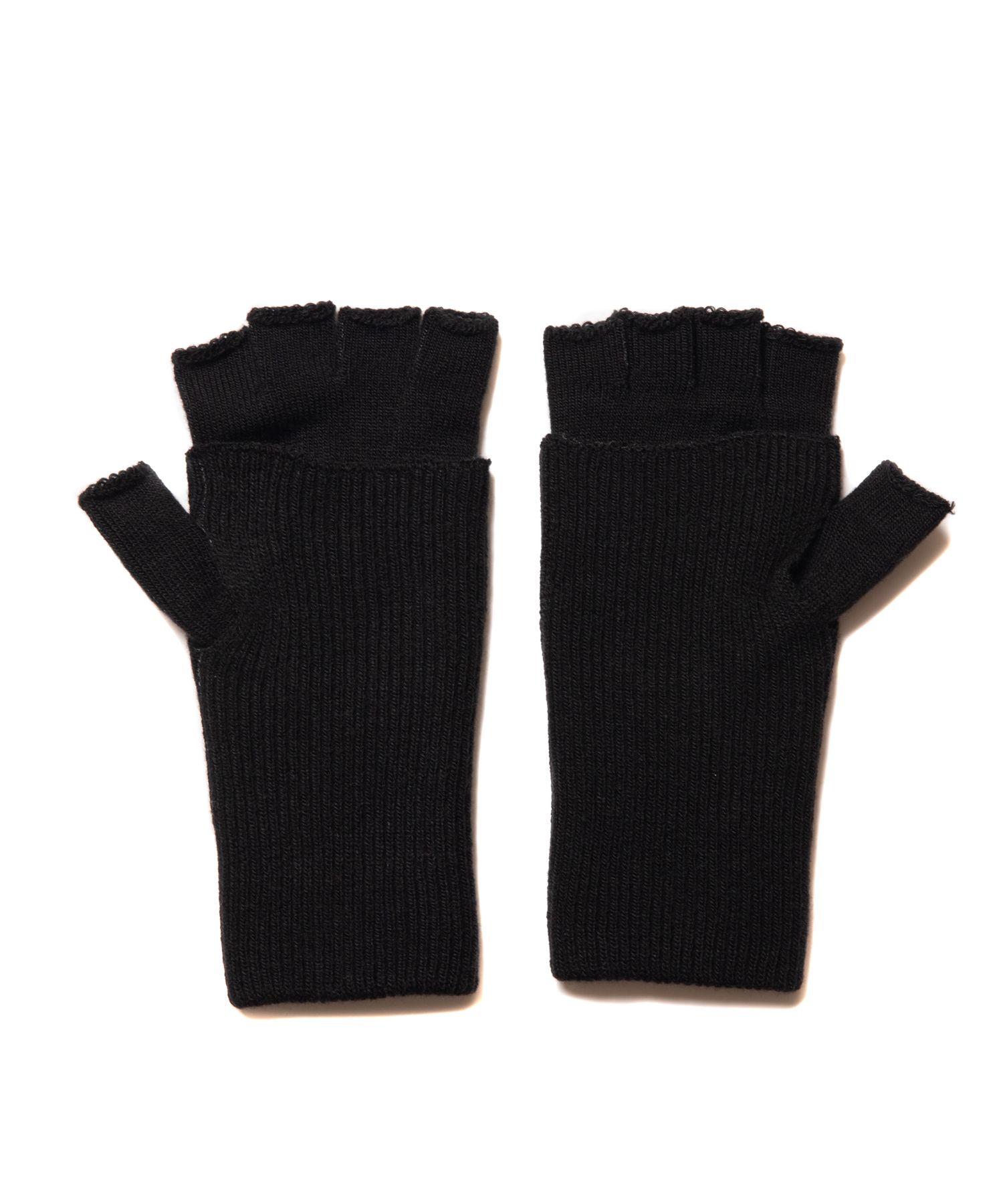 COOTIE PRODUCTIONS - KNIT GLOVE (BLACK) / フィンガーレス ニット