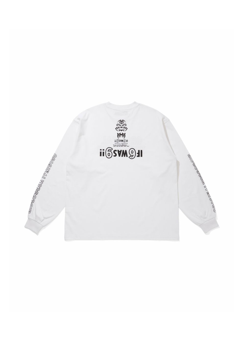 Original L/S Tee (WHITE) / 西浦徹 コラボ ロンT